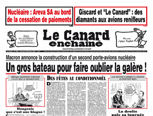 LE CANARD ENCHAÎNÉ