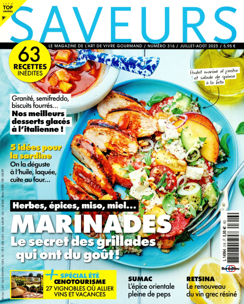 couverture de : Saveurs