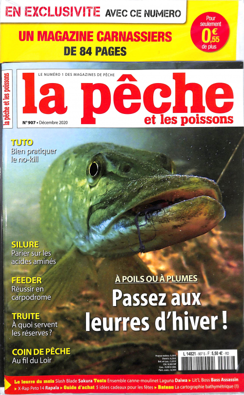 LA PÊCHE ET LES POISSONS + BROCHET SANDRE MAGAZINE