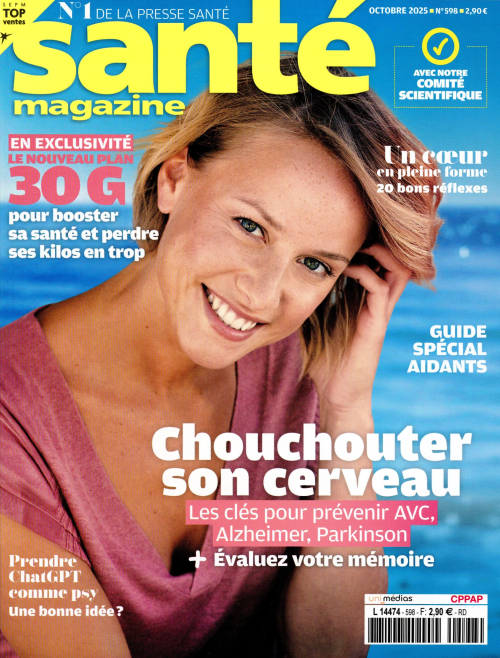 couverture de : SANTE MAGAZINE