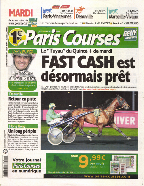 PARIS COURSES - QUOTIDIEN